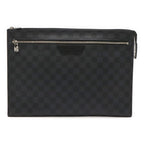 Louis Vuitton Damier Graphite Pochette 24 H Second Bag Clutch