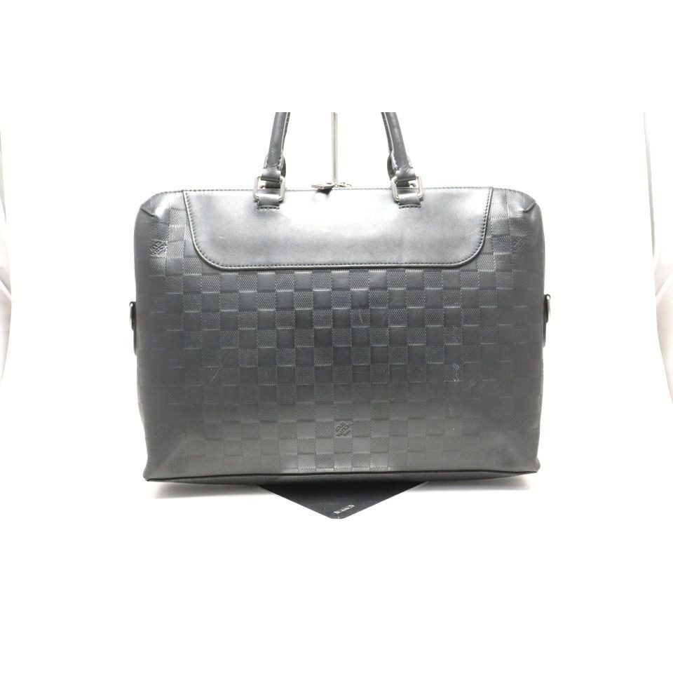 Louis Vuitton Damier Infini Pdj NM Porte Documents Leather Business Briefcase — view 2