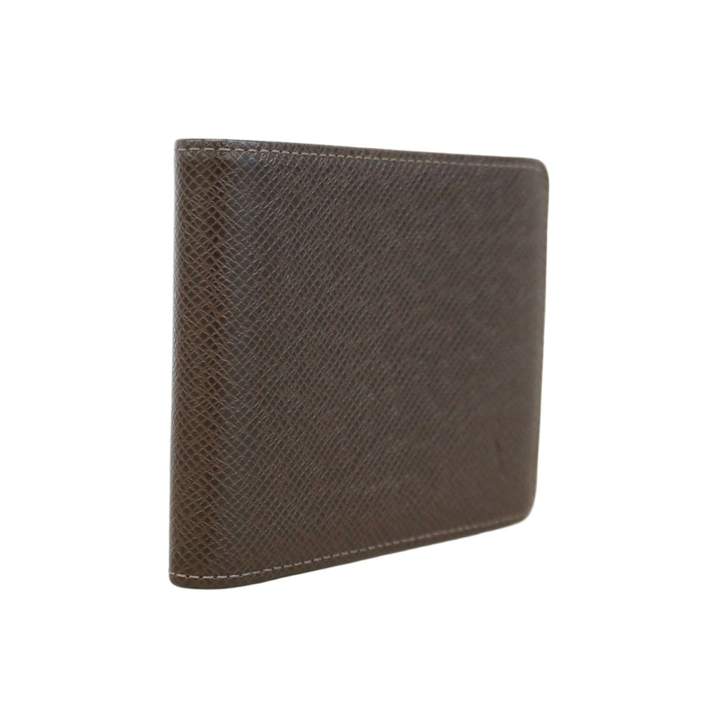 Louis Vuitton Billfold Taiga Portobier 6 Cult Cles Grizzly Wallet — view 2