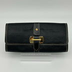 Louis Vuitton Suhali Portefeuille le Favori Wallet Fold Noir Black — view 2