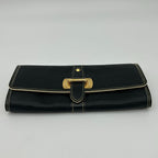 Louis Vuitton Suhali Portefeuille le Favori Wallet Fold Noir Black — view 7