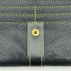 Louis Vuitton Suhali Portefeuille le Favori Wallet Fold Noir Black — view 9
