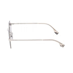 Fendi Sunglasses FF Pattern Silver Brown — view 3