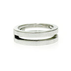 Gucci Silver Logo Double Line Ring 5.6 g 925 Engraved — view 5