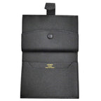 Hermes Bearn Mini Bifold Wallet Black Gold Hardware Veau Epsom Noir — view 7