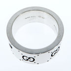 Gucci Adidas Collaboration Ring Engraving Wide Trefoil 17 AG 925 Jewelry — view 8