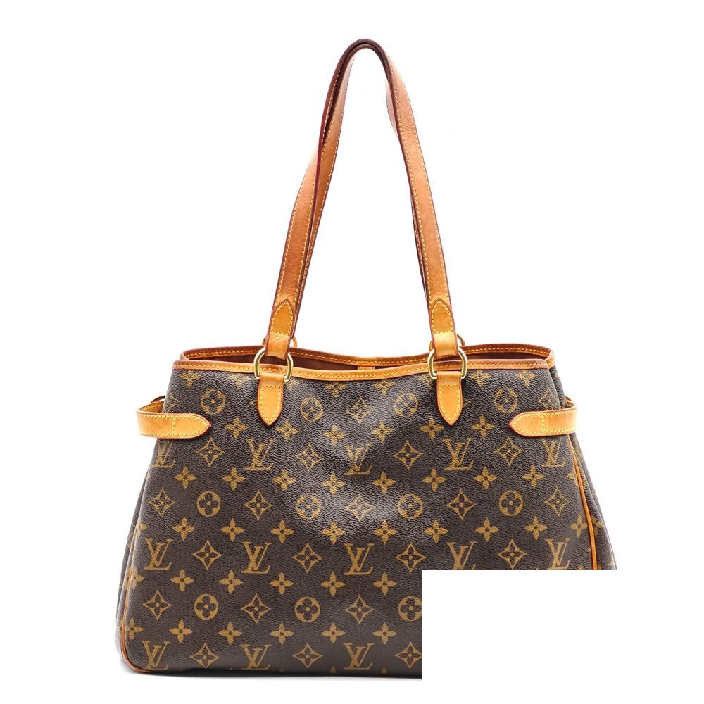 Louis Vuitton Batignolles Monogram Canvas Tote Bag Brown — view 3