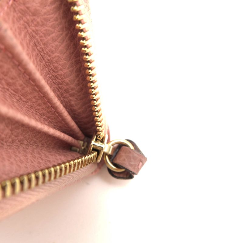 Gucci Wallet Women Leather Pink Swing Coin Case — view 8