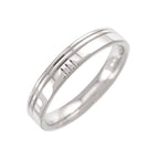 Hermes Alliance Kelly 58 Ring 18k WG White Gold 750