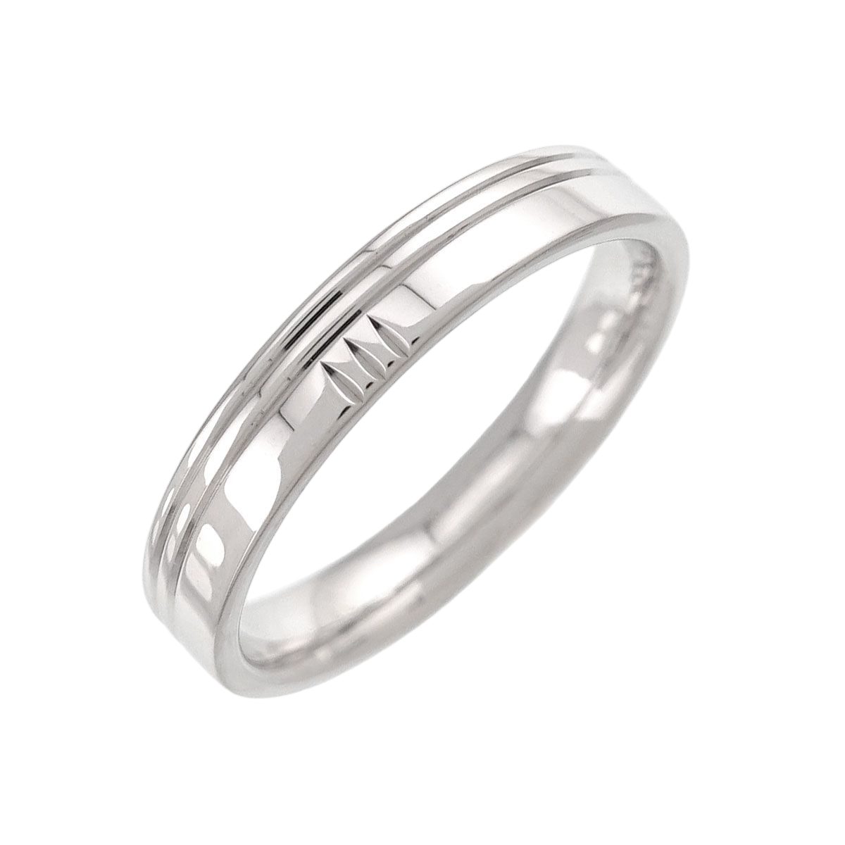 Hermes Alliance Kelly 58 Ring 18k WG White Gold 750