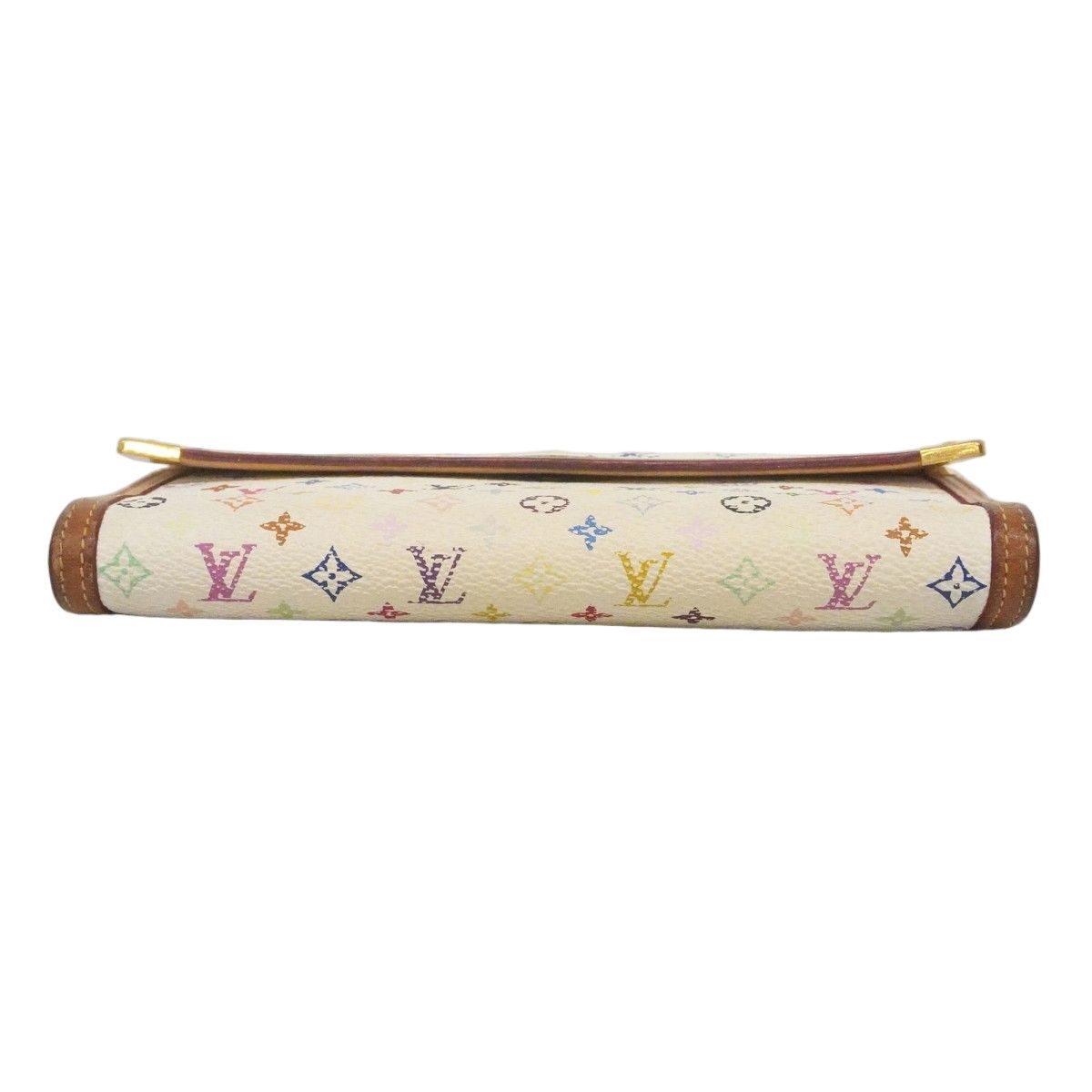Louis Vuitton Trifold Wallet Monogram Multicolor Porte Tresor International — view 2