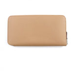 Hermes Azap Long Silk Quin Chai Vaux Epson Round Zip Wallet