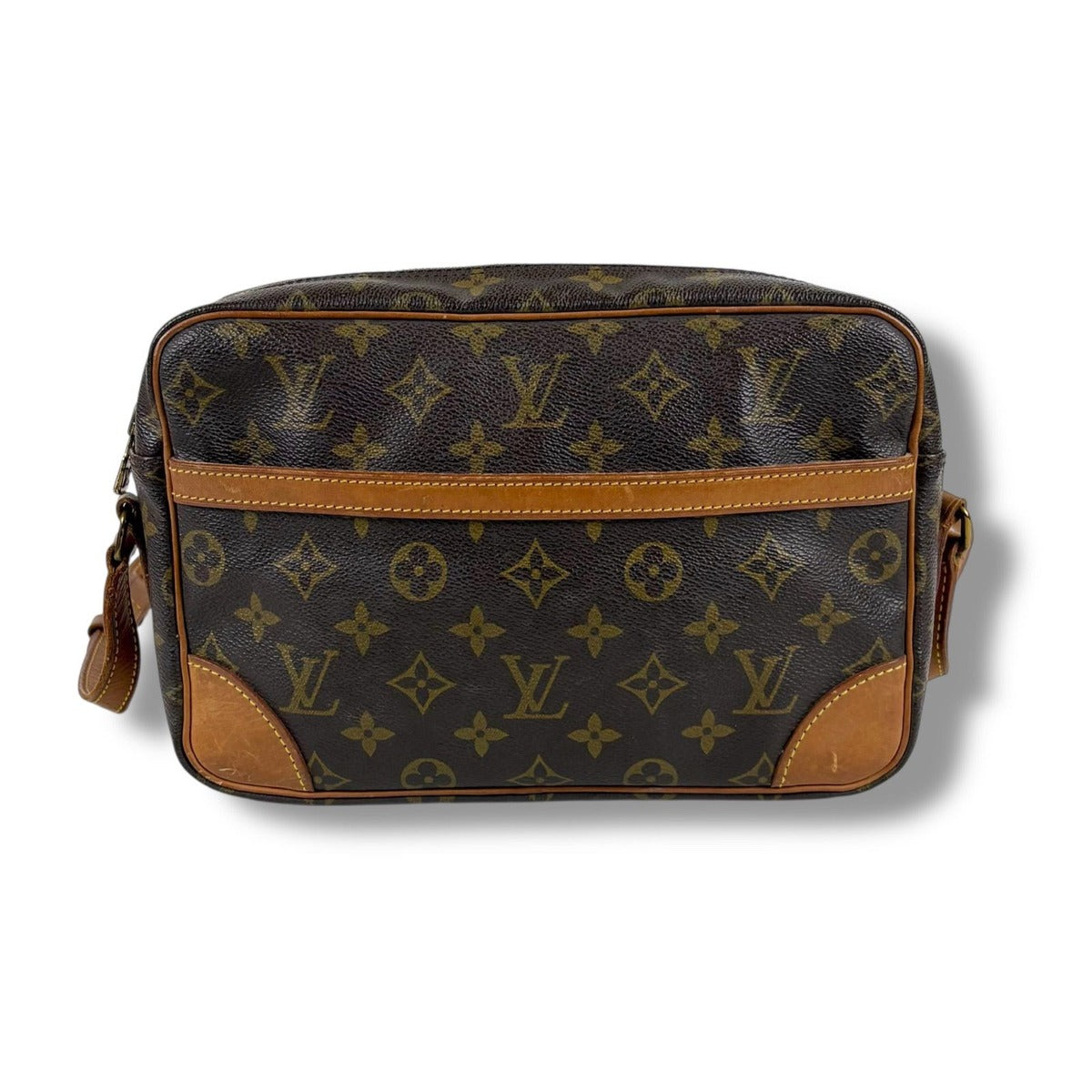 Louis Vuitton Trocadero 27 Mini Shoulder Bag Brown Monogram Leather — view 2