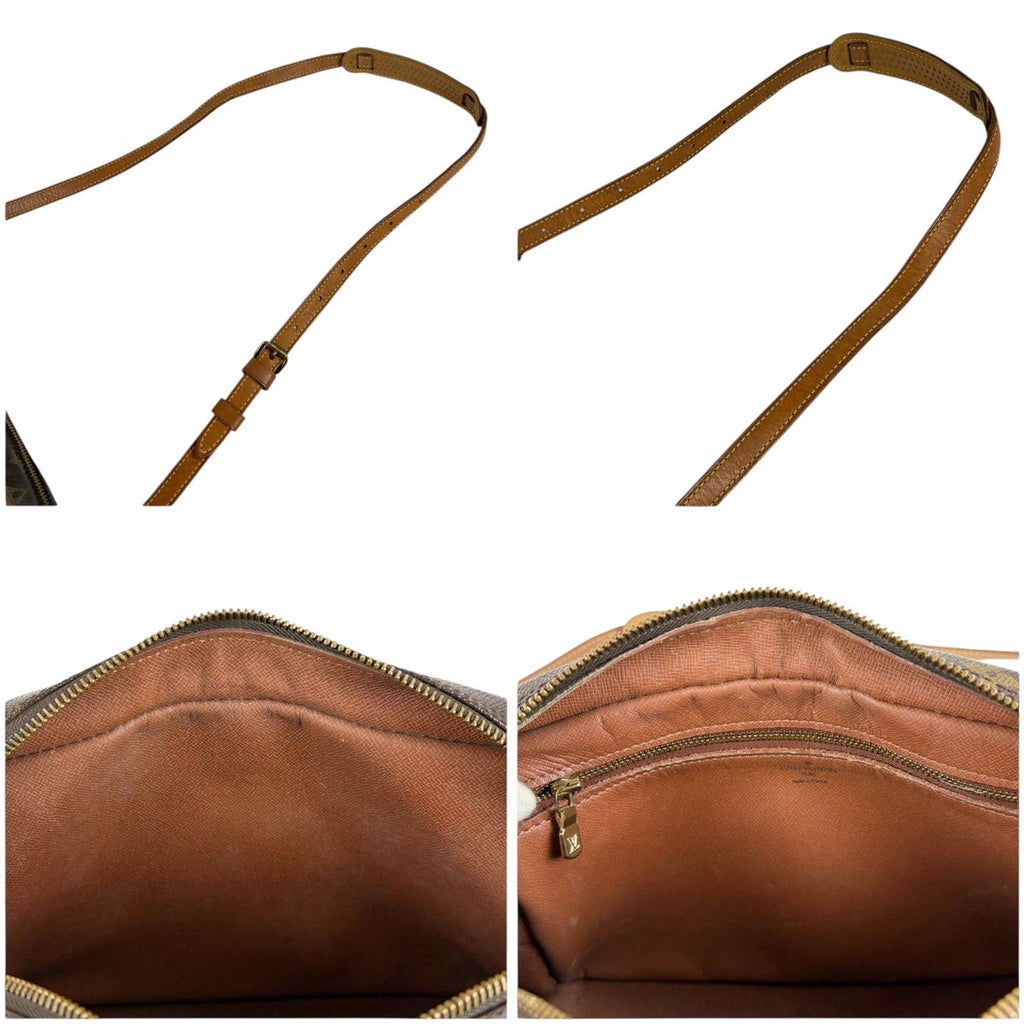 Louis Vuitton Trocadero 27 Mini Shoulder Bag Brown Monogram Leather — view 8