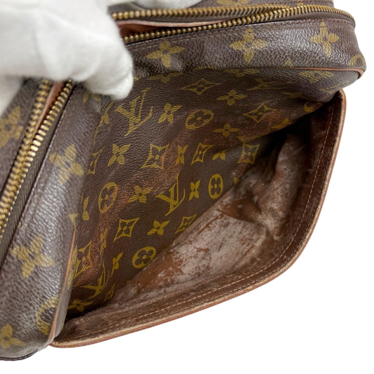 Louis Vuitton Trocadero 27 Mini Shoulder Bag Brown Monogram Leather — view 9