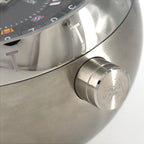 Louis Vuitton Tumble Dual Time Table Clock Trunk SS Quartz — view 3