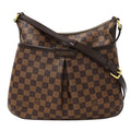 Louis Vuitton Damier Shoulder Bag Blue Bloomsbury PM Brown
