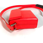 Louis Vuitton Shoulder Bag Marty Damier Gracee Leather Coral Red — view 3