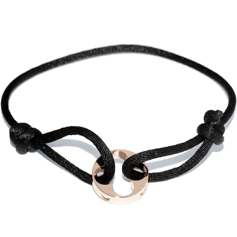 Louis Vuitton Bracelet 18K Pink Gold Lyan Empreinte
