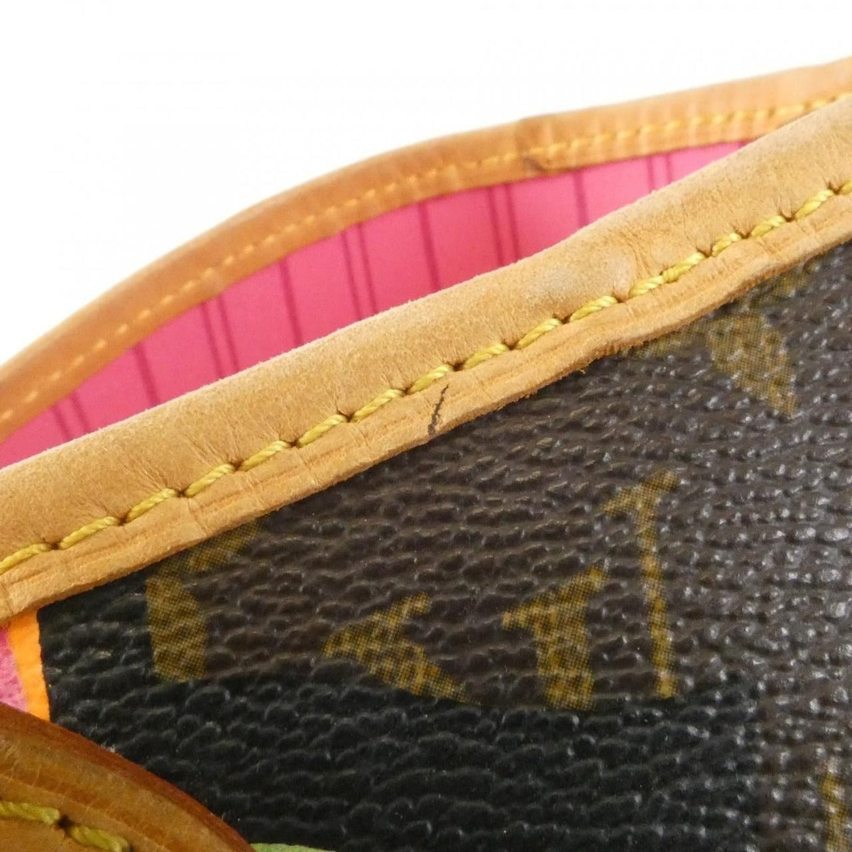 Louis Vuitton Monogram Rose Handbag Brown Marron — view 5
