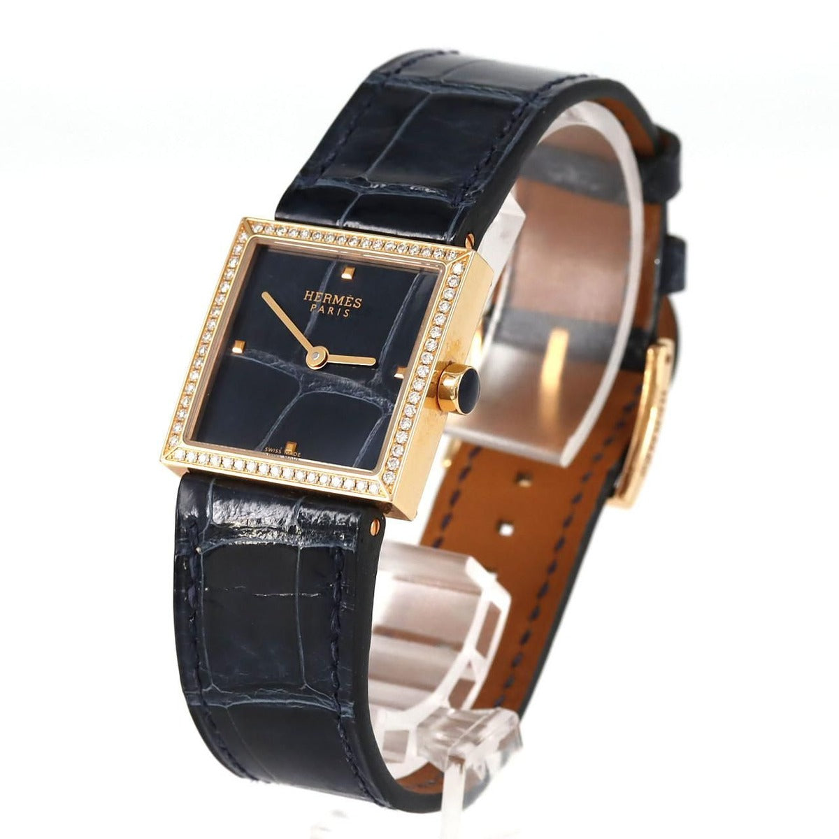 Hermes Carre PG D Rg Quartz Bracelet — view 2