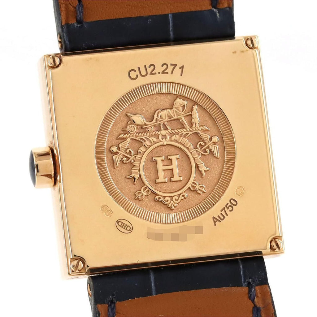 Hermes Carre PG D Rg Quartz Bracelet — view 6