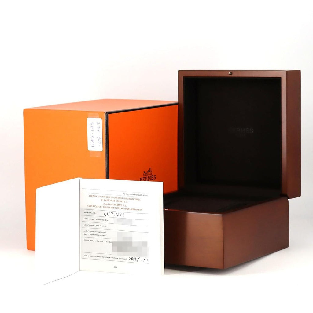 Hermes Carre PG D Rg Quartz Bracelet — view 8
