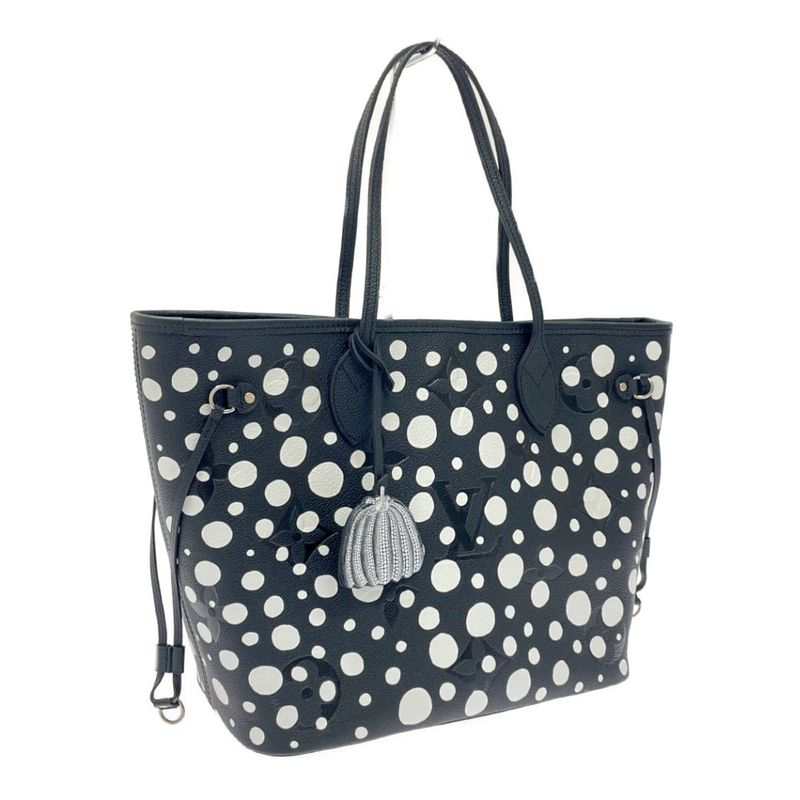 Louis Vuitton Empreinte Yayoi Kusama Neverfull MM Dot Shoulder Bag — view 3