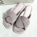 Loewe Slide Sandals Jute 36 Lavender