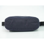 Prada Nylon Shoulder Bag Pochette Navy — view 3