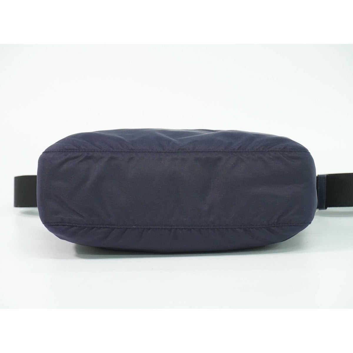 Prada Nylon Shoulder Bag Pochette Navy — view 3