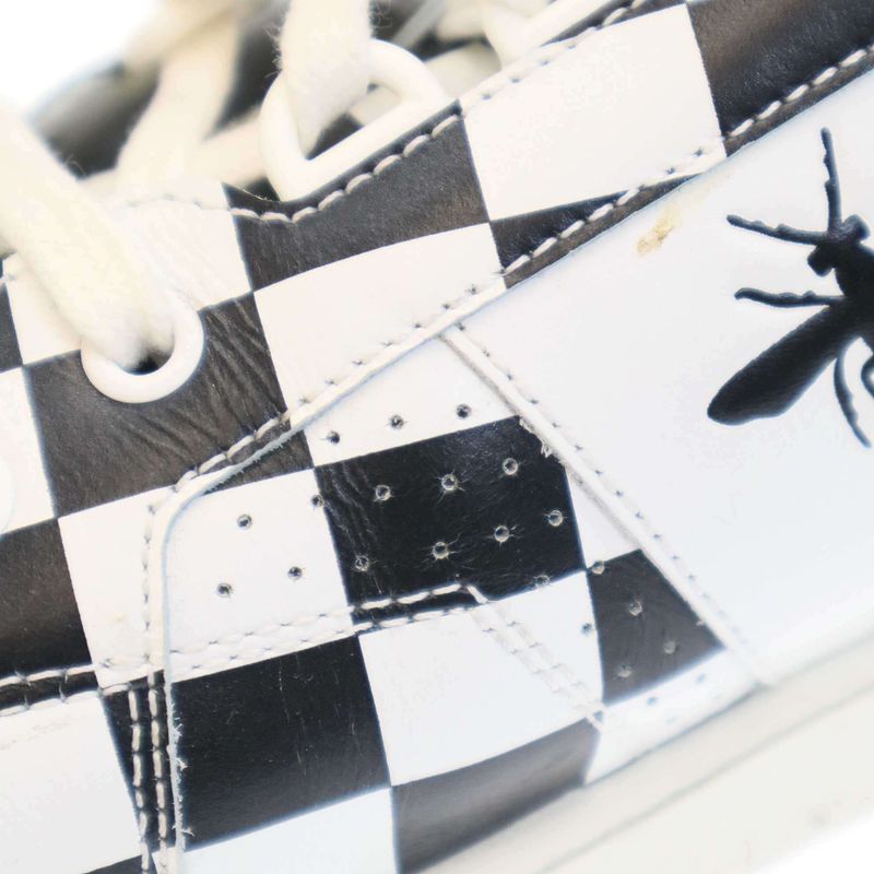 Christian Dior D-Bee Checker Sneakers Ls0218 Black and White 41 — view 7