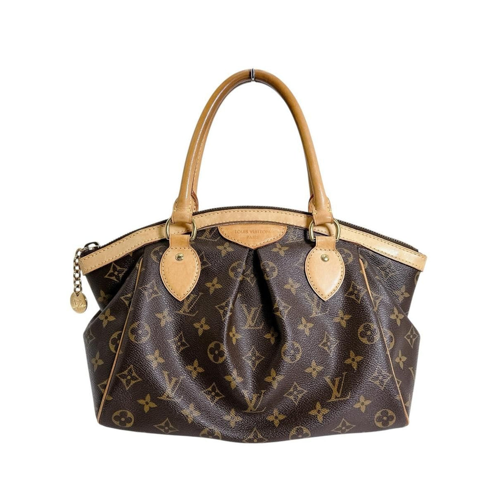 Louis Vuitton Monogram Handbag Tivoli PM Brown