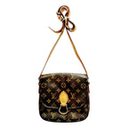 Louis Vuitton Shoulder Bag Monogram Brown
