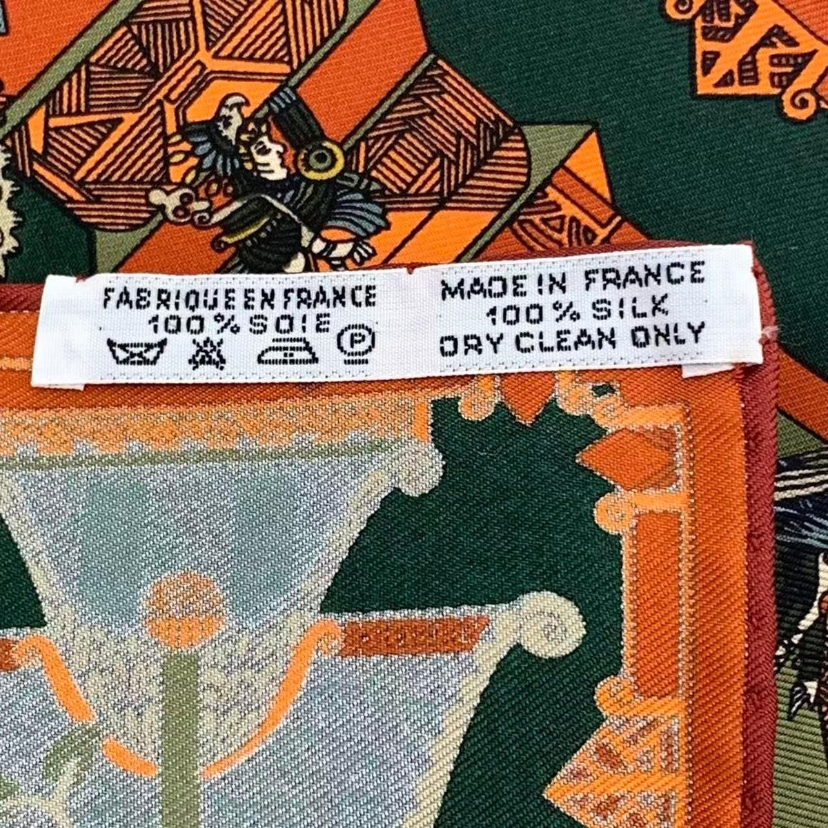 Hermes Astres Et Soleils Celestial Bodies And The Sun Silk Scarf Multicolor Box — view 8