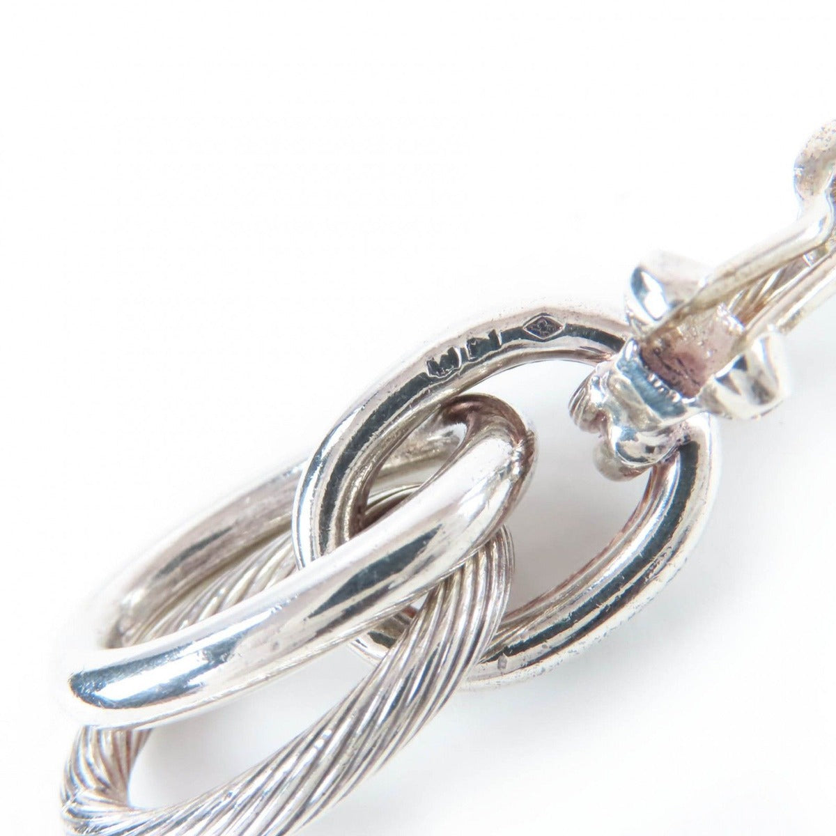 Hermes Vintage Destrier Earrings 925 Sterling Silver Weight — view 6