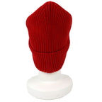Louis Vuitton Bonnet LV Ahead Cashmere Logo Beanie Knit Cap Red Recommended — view 4