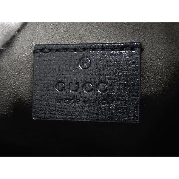 Gucci Interlocking G GG Pattern Leather Shoulder Bag — view 9
