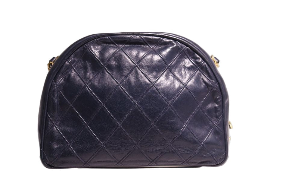 Chanel 0 Quilted Lambskin Shoulder