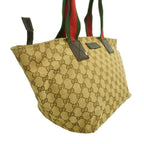 Gucci Tote GG Canvas Sherry Line Beige Silver — view 2