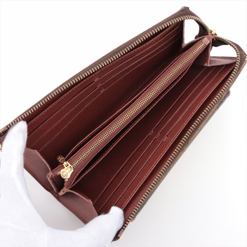 Louis Vuitton Monogram Portefeuille Astrid Zippy Wallet Long — view 5