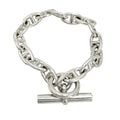 Hermes Bracelet Chaine D'ancre GM 16 Links 925 Sterling Silver