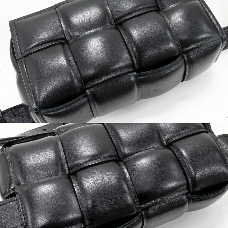Bottega Veneta Body Bag Waist Intrecciato Padded Cassette Maxi — view 9