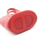 Hermes Handbag In The Loop 18 ck Rouge Casac Leather — view 8