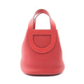 Hermes Handbag In The Loop 18 ck Rouge Casac Leather
