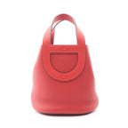 Hermes Handbag In The Loop 18 ck Rouge Casac Leather