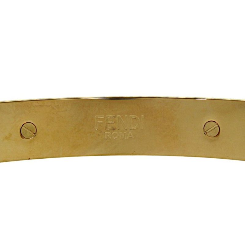 Fendi Replacement Handle Peekaboo For Iconic Mini Metal Blue Gold Hardware — view 4