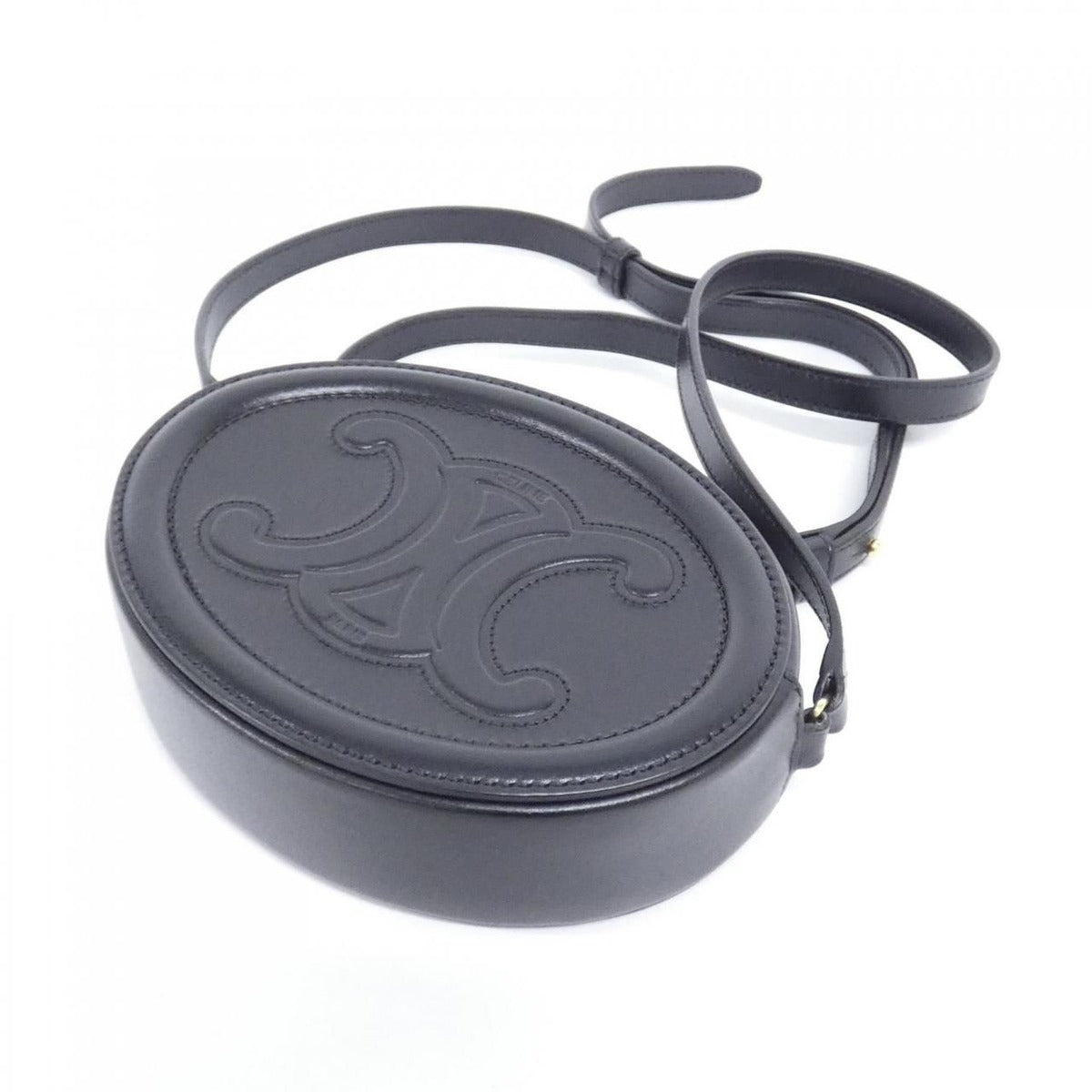 Celine Cross Body Oval Purse Shoulder Bag — view 2