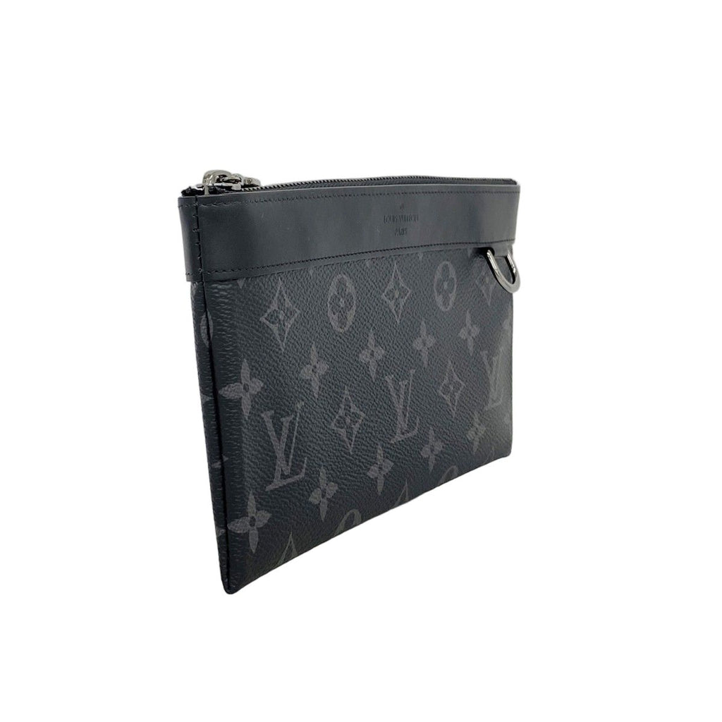 Louis Vuitton Pouch Monogram Eclipse Pochette Discovery PM Black — view 2