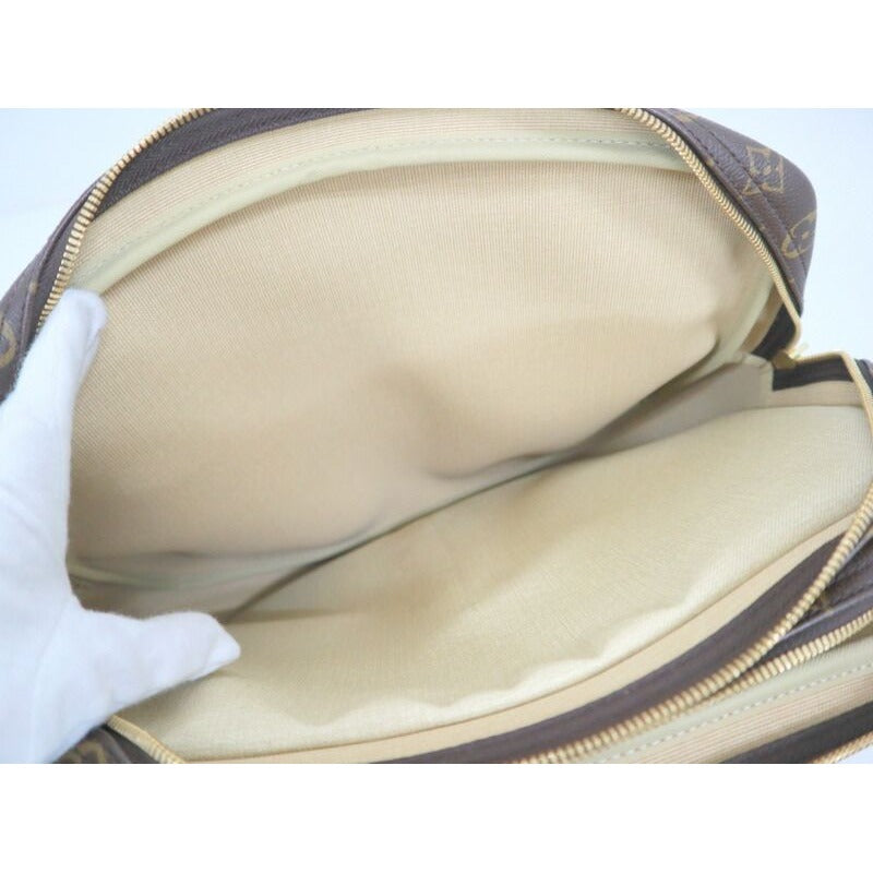 Louis Vuitton Reporter Shoulder Bag Monogram Brown — view 6